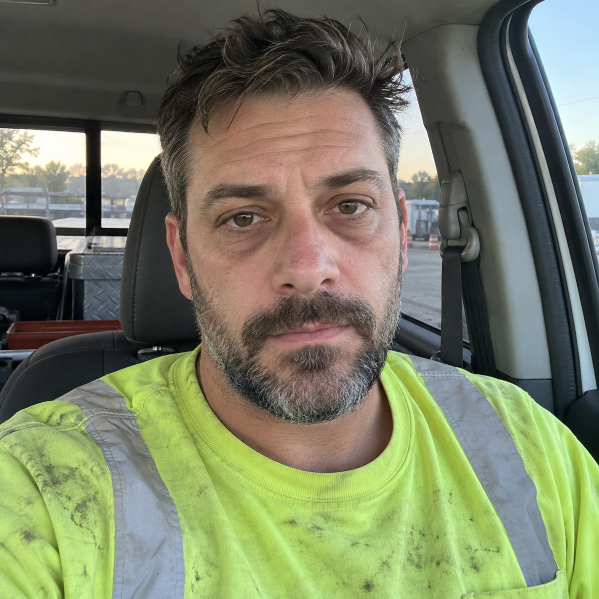 EARLY STARTS. LONG SHIFTS. YOUR FACE CAN SHOW IT.