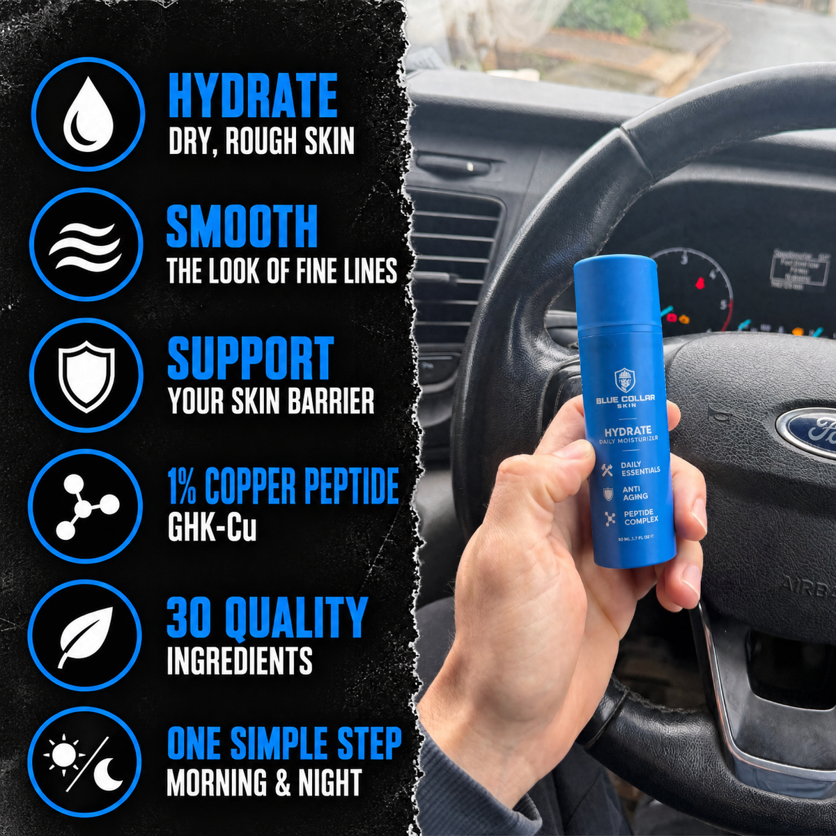 Daily Moisturizer for Blue Collar