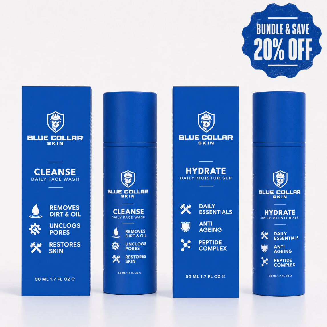 Moisturiser & Cleanse Bundle