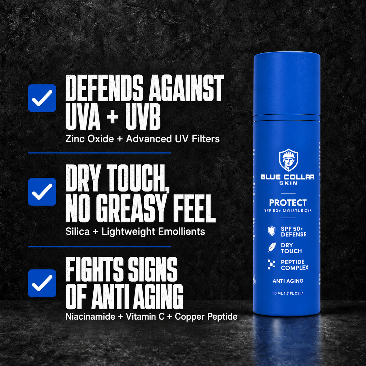 Daily SPF + Moisturizer for Blue Collar