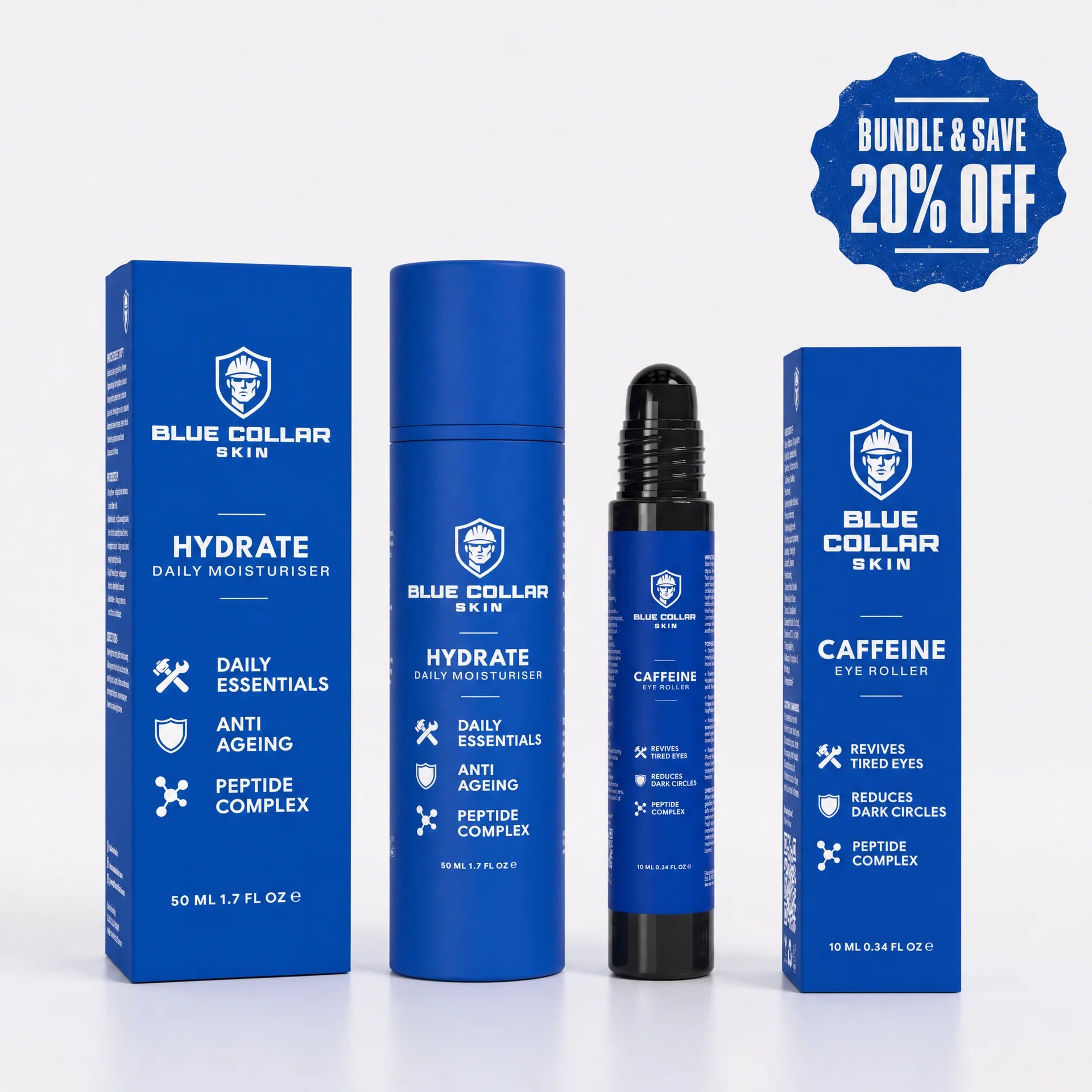 Moisturiser & Eye-Roller Bundle